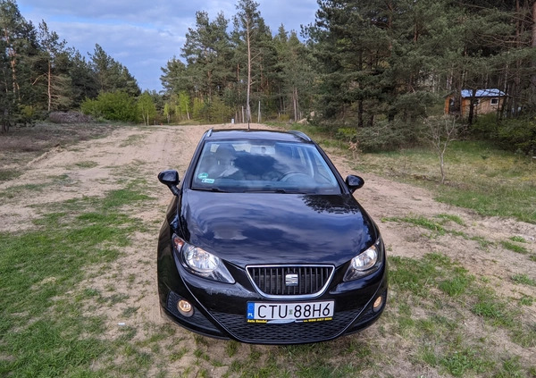 Seat Ibiza cena 18500 przebieg: 156640, rok produkcji 2010 z Tuchola małe 254